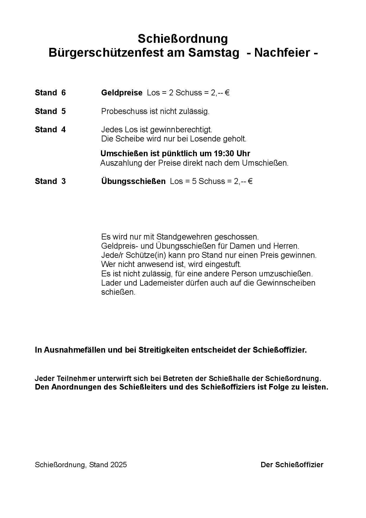 Schiessordnung Version 2025 2 page 003